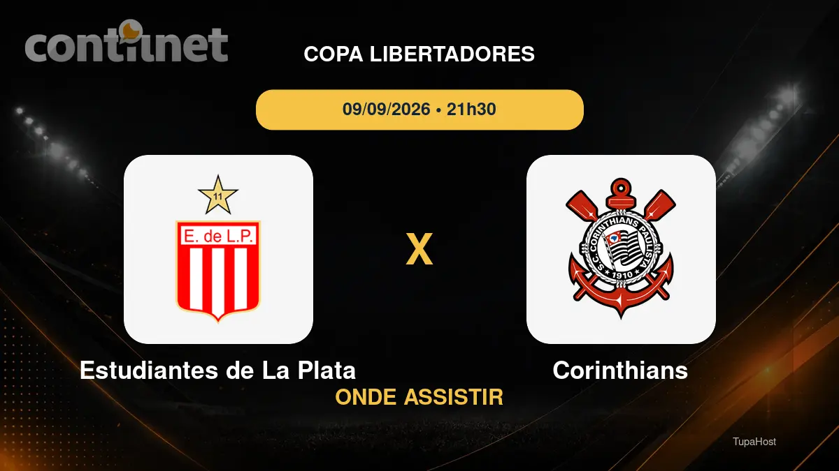 Estudiantes de La Plata x Corinthians onde assistir