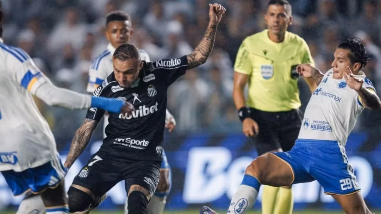 Análise: deu vergonha do Cruzeiro contra o Santos