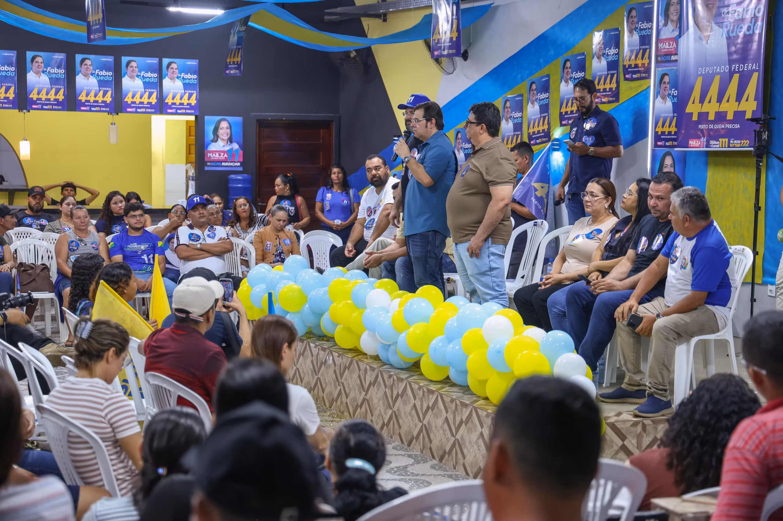 Fábio Rueda inaugura comitê e fortalece campanha no Alto Acre