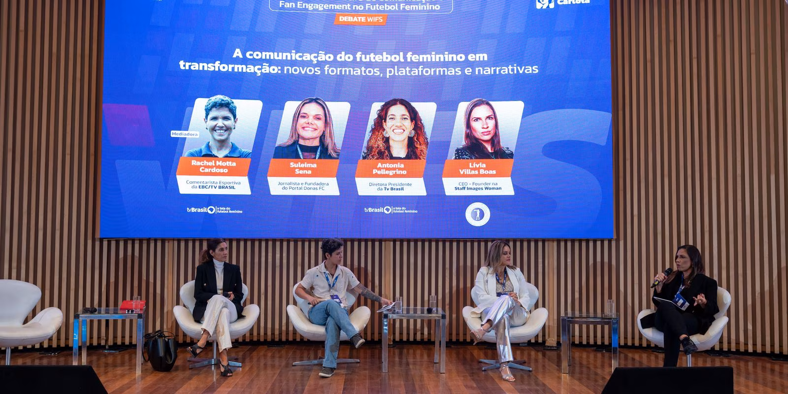 Apoiado pela EBC, evento debate desenvolvimento do futebol feminino