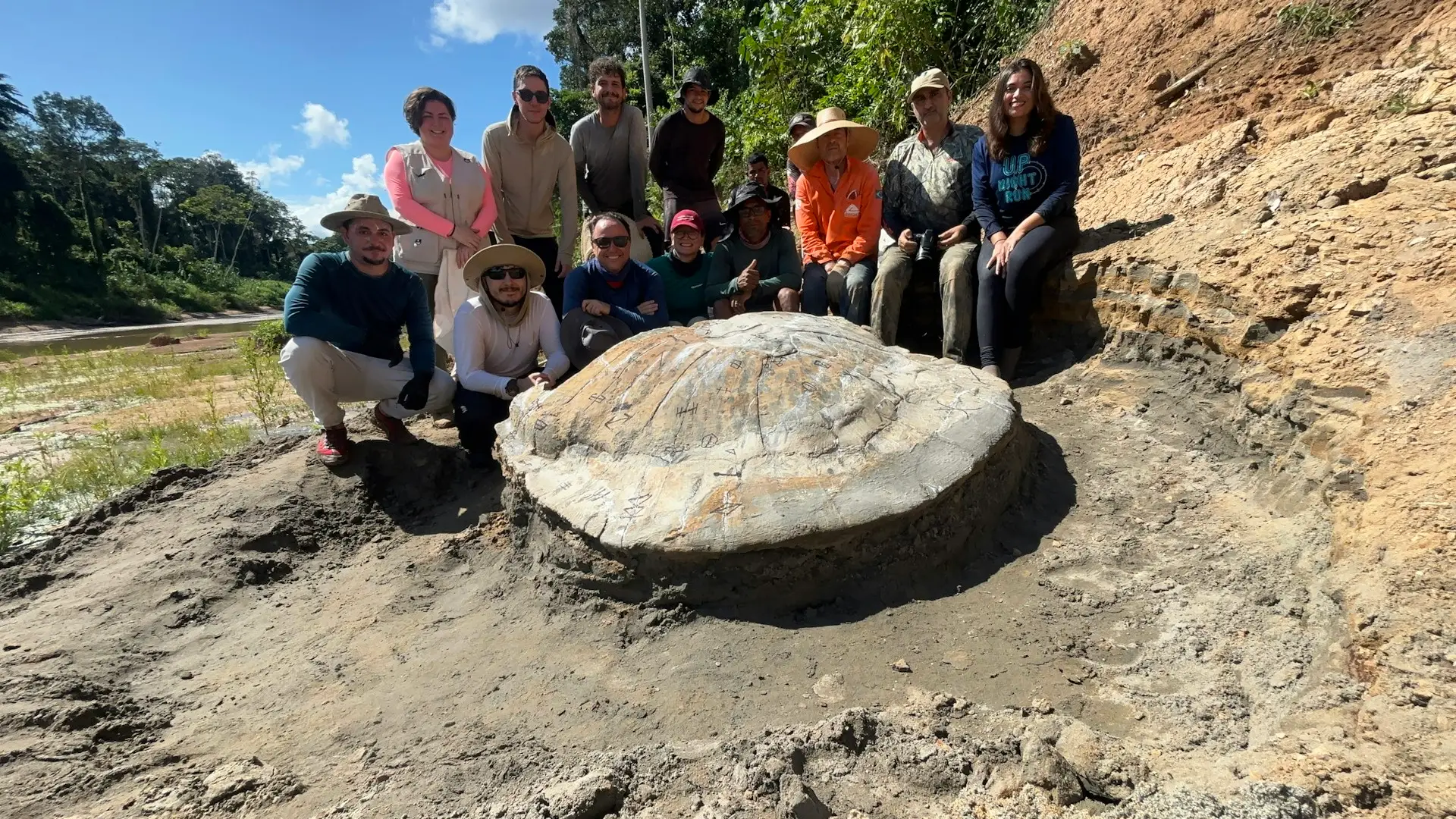 Como pesquisadores chegaram ao fóssil de tartaruga gigante no Acre