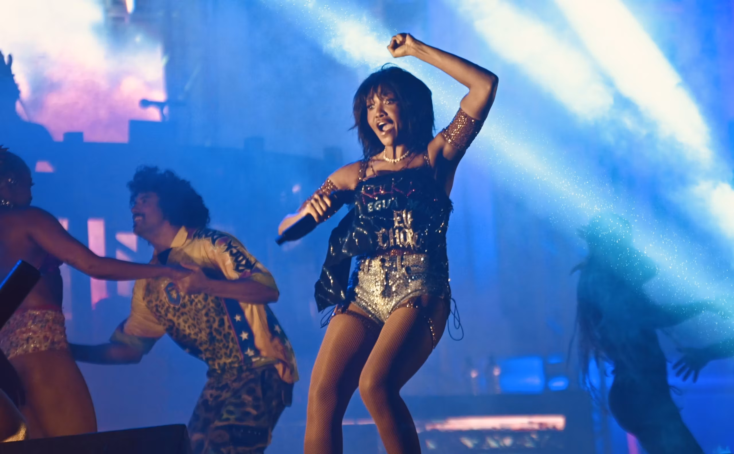 A cantora Gaby Amarantos explodiu o Palácio Rio Branco
