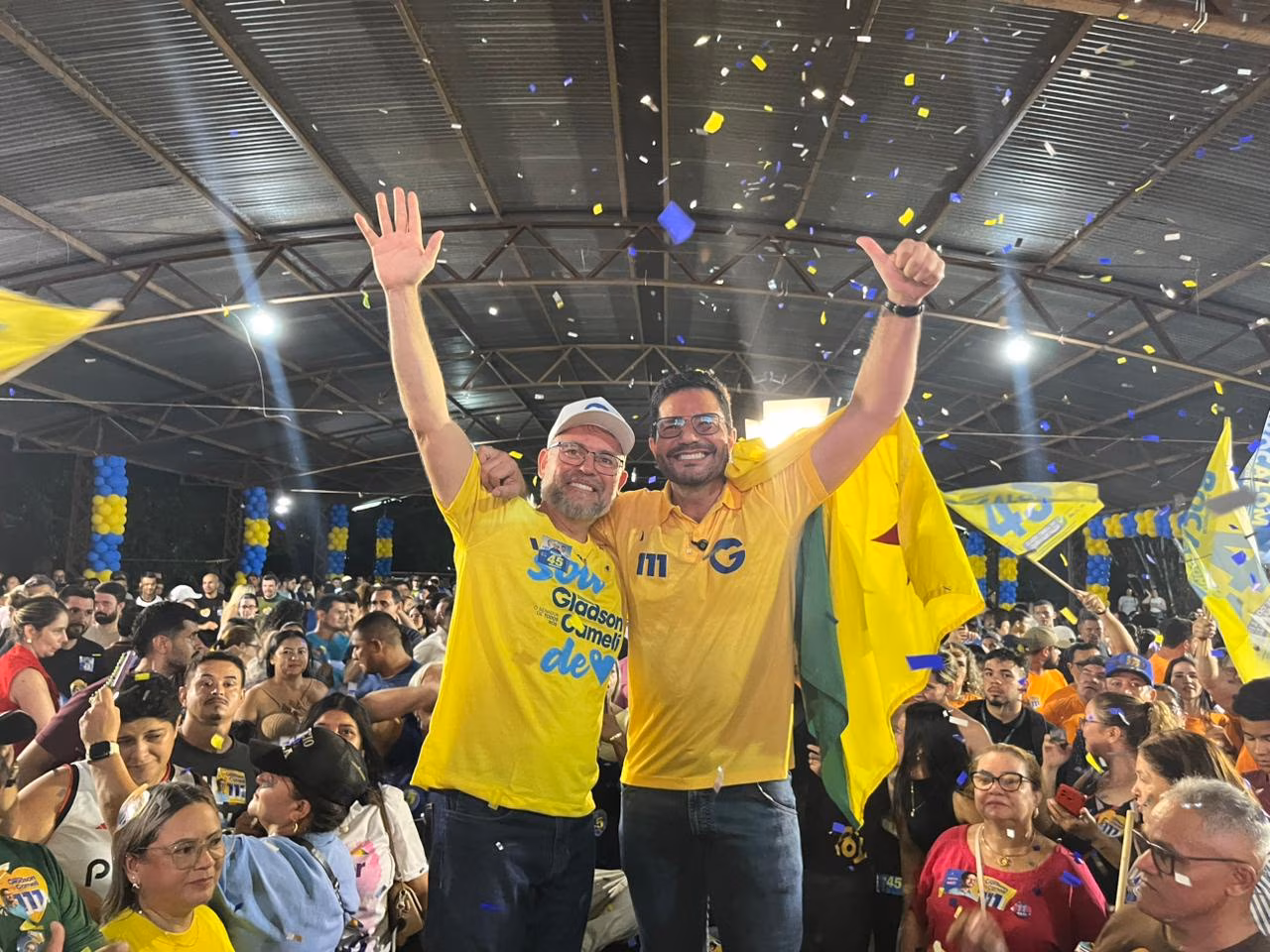 Gladson reforça confiança na eleição e diz que “quem decide é o povo”