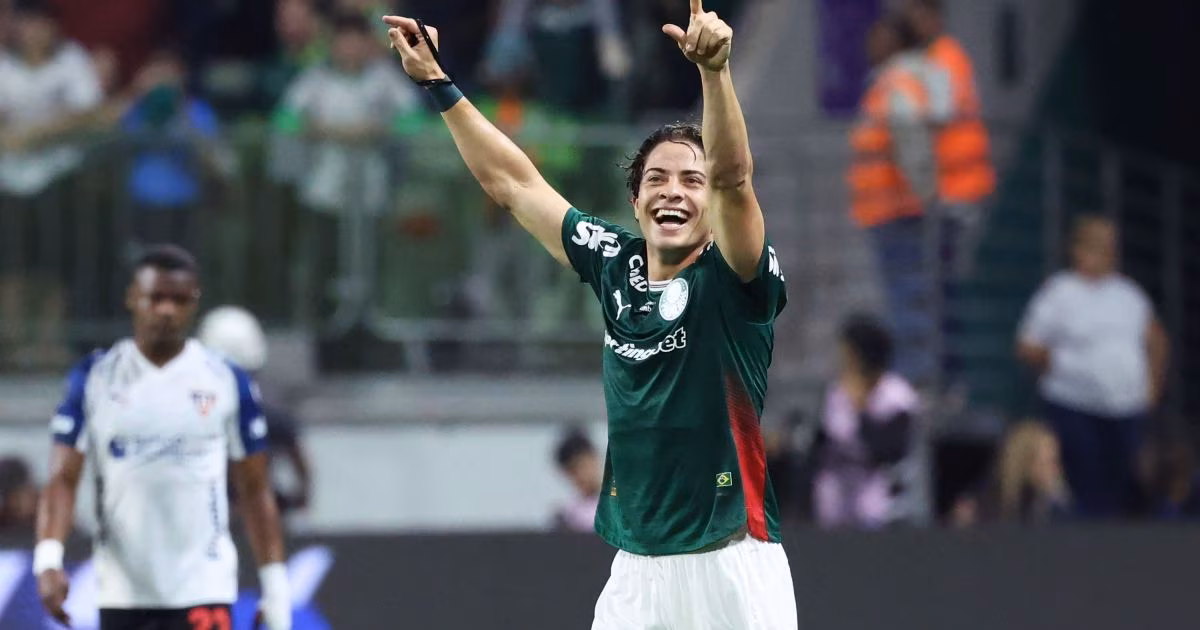 Após quase cem jogos, Giay faz primeiro gol pelo Palmeiras; veja