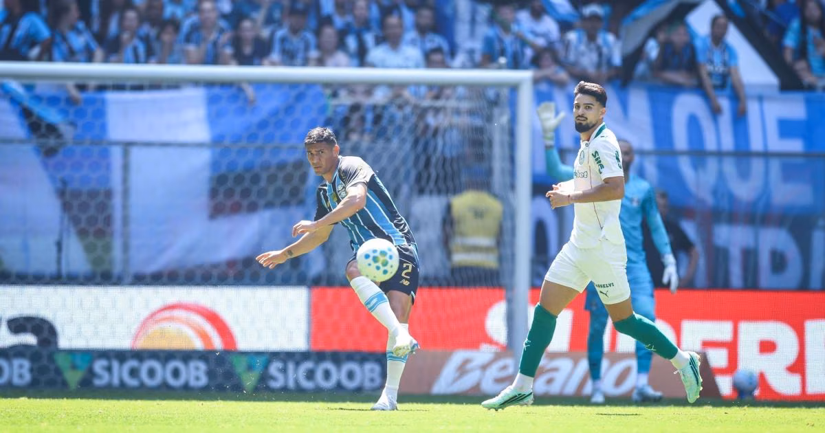 Palmeiras para em Weverton e empata com o Grêmio pelo Campeonato Brasileiro