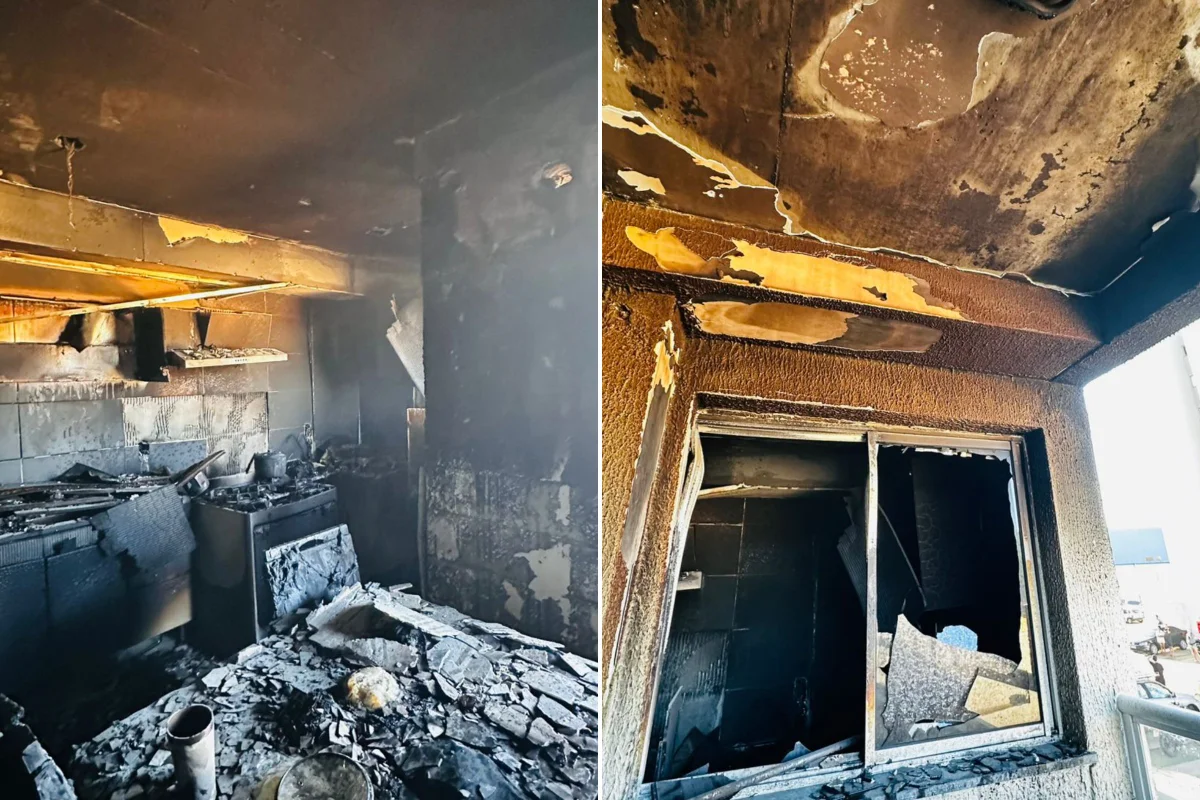 Homem põe fogo em apartamento, pula nu de sacada e prédio é evacuado