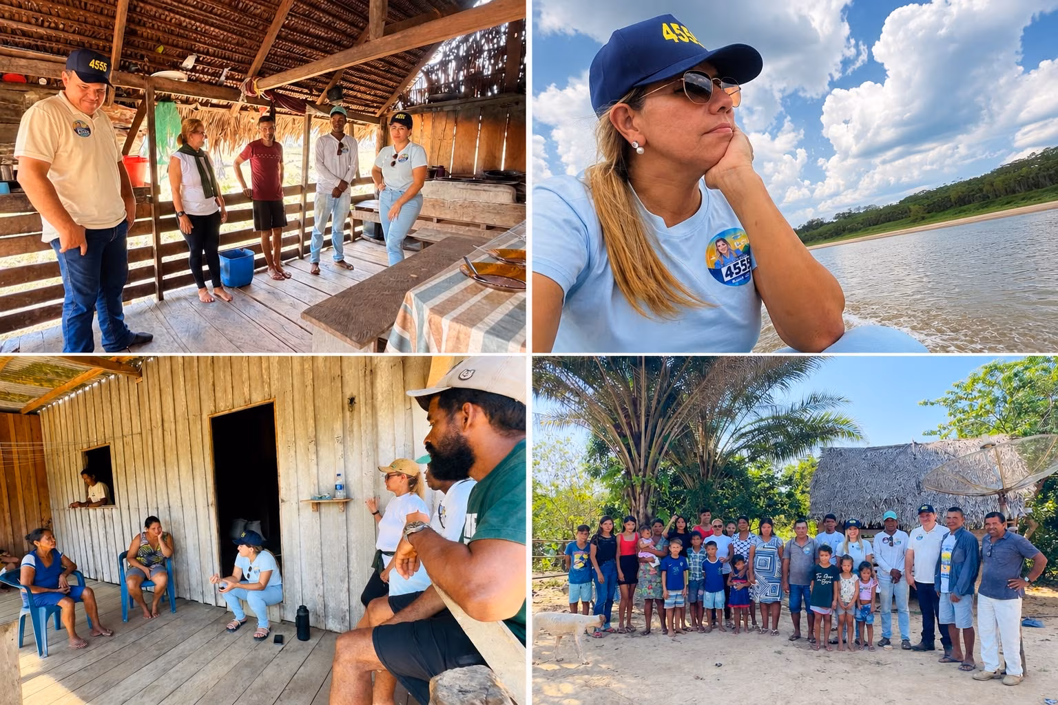 Irinéia Barbosa visita comunidades isoladas para ouvir moradores
