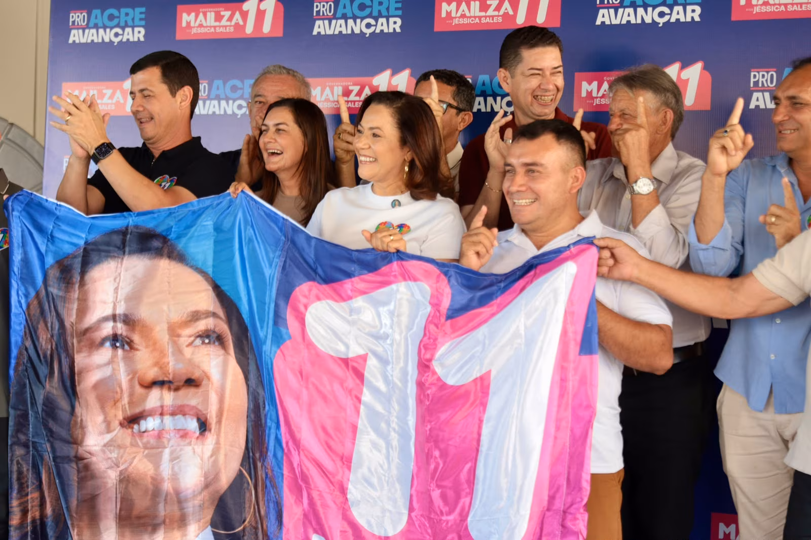 Mailza reúne prefeitos e vices de 15 municípios para alinhar campanha no Acre