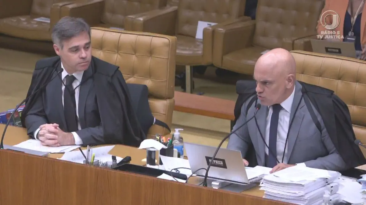 Moraes e Mendonça quase partem para agressão física em discussão no STF