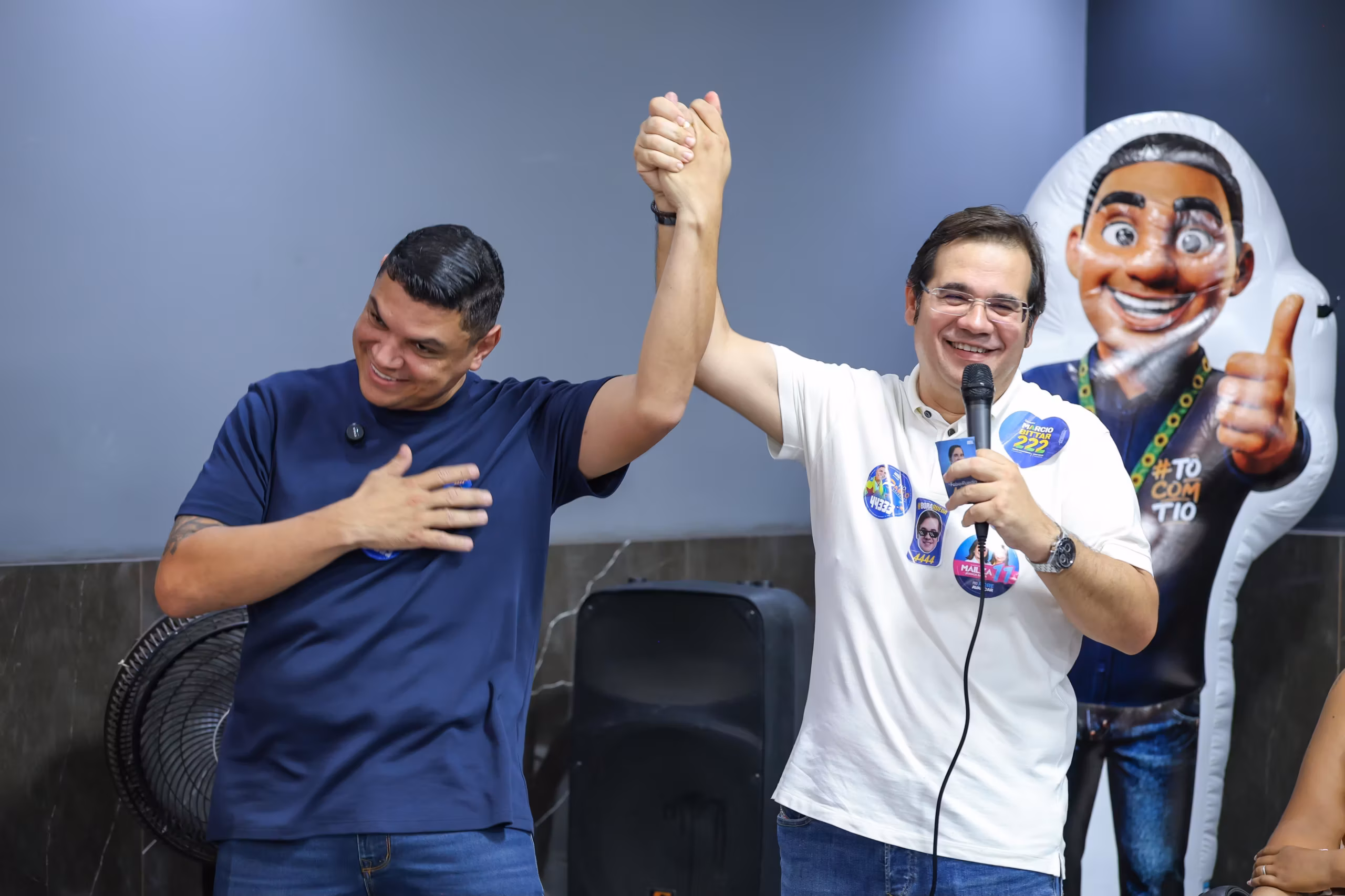 Fábio Rueda e Tio Pablo firmaram o compromisso de trabalhar pelo desenvolvimento da regional,