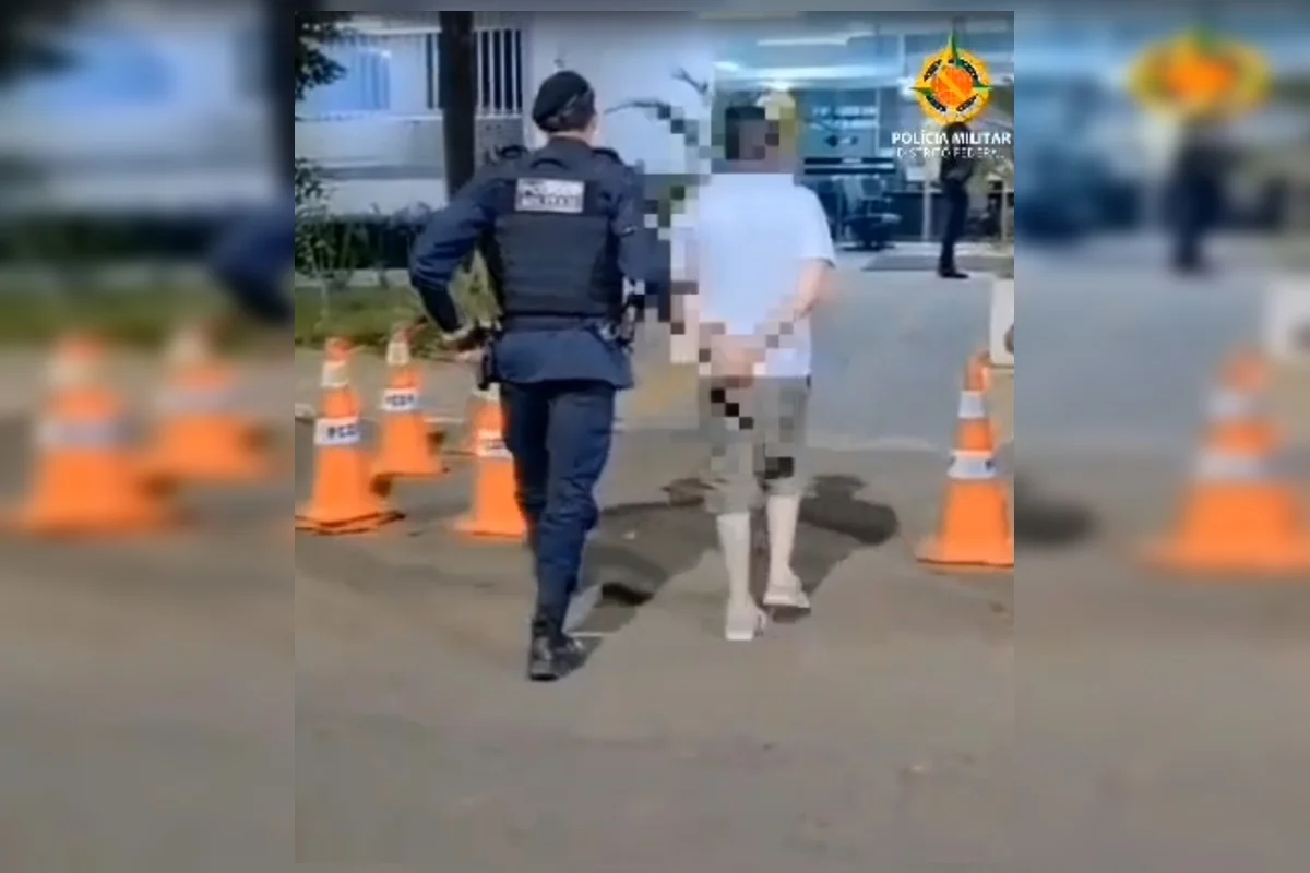Homem de 44 anos é preso após mostrar partes íntimas para crianças no Lago Sul