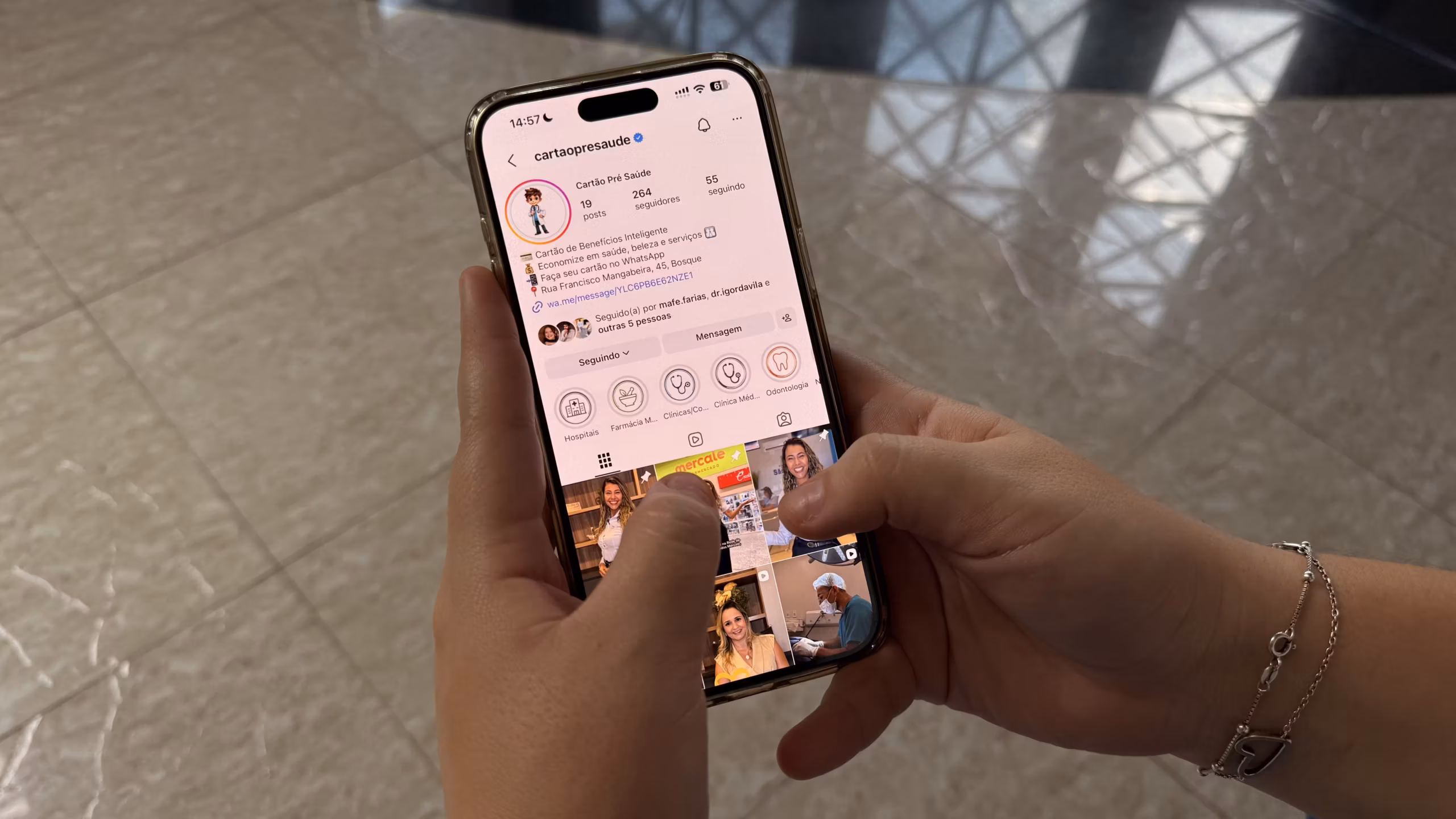 Pré-Saúde está de 'casa' nova no Instagram