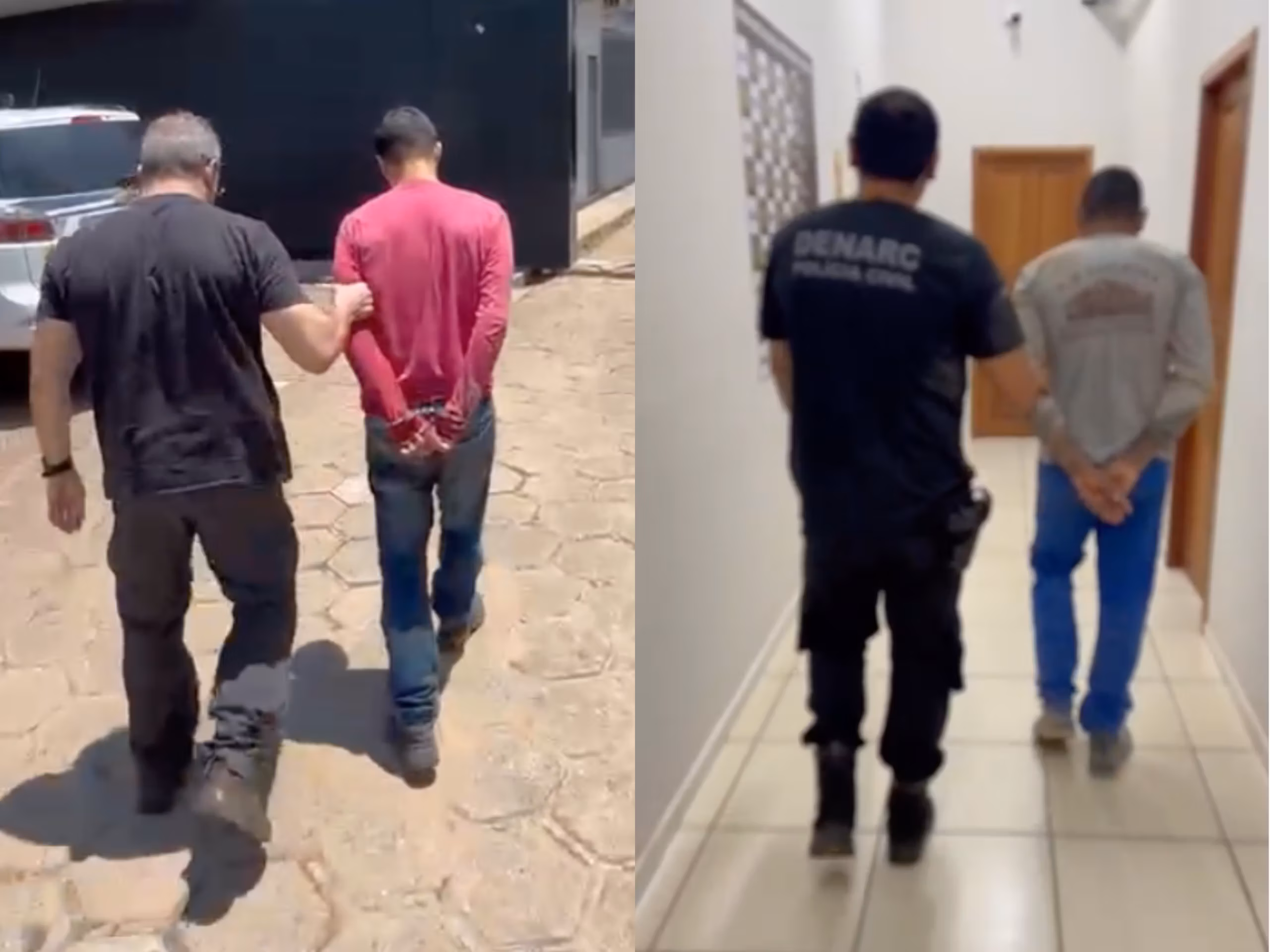 Polícia prende dupla suspeita de integrar organização criminosa