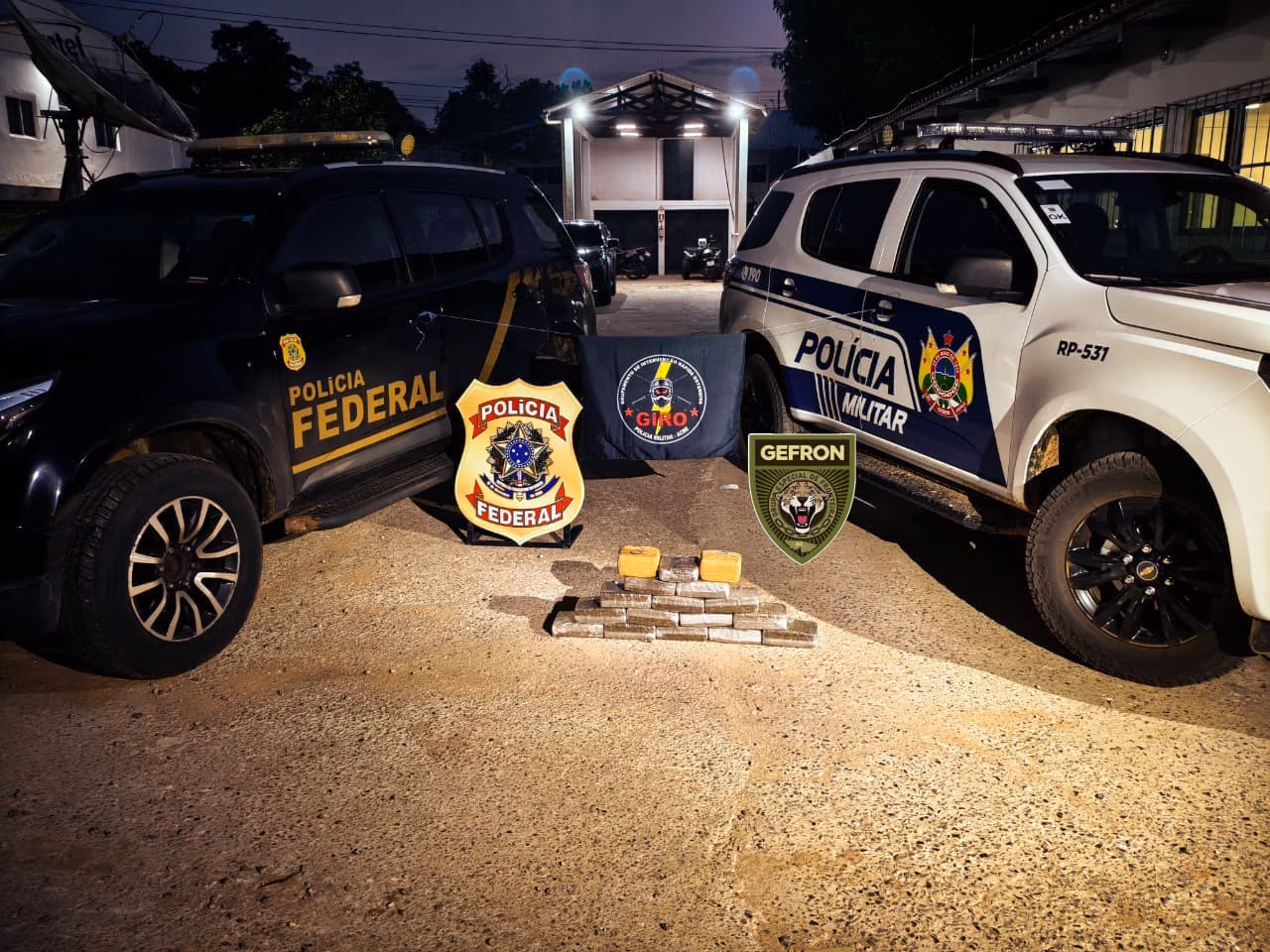 PF e PM apreendem cerca de 17 kg de maconha durante operação no Acre