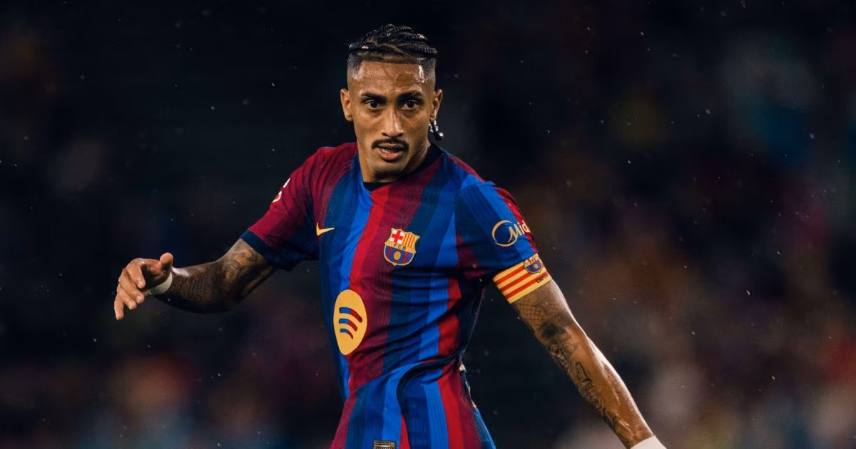 Barcelona: Raphinha tem números absurdos em início de temporada avassalador