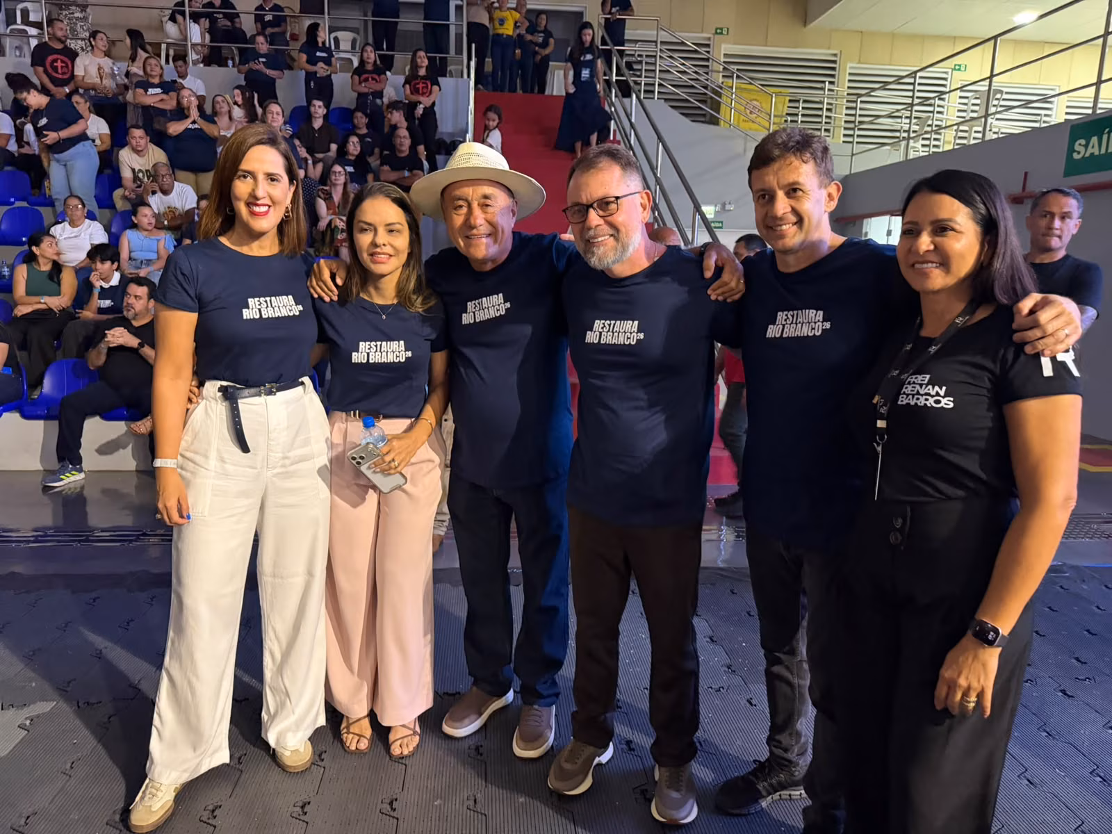 Bocalom participa do Restaura Rio Branco ao lado de Alysson e Velloso