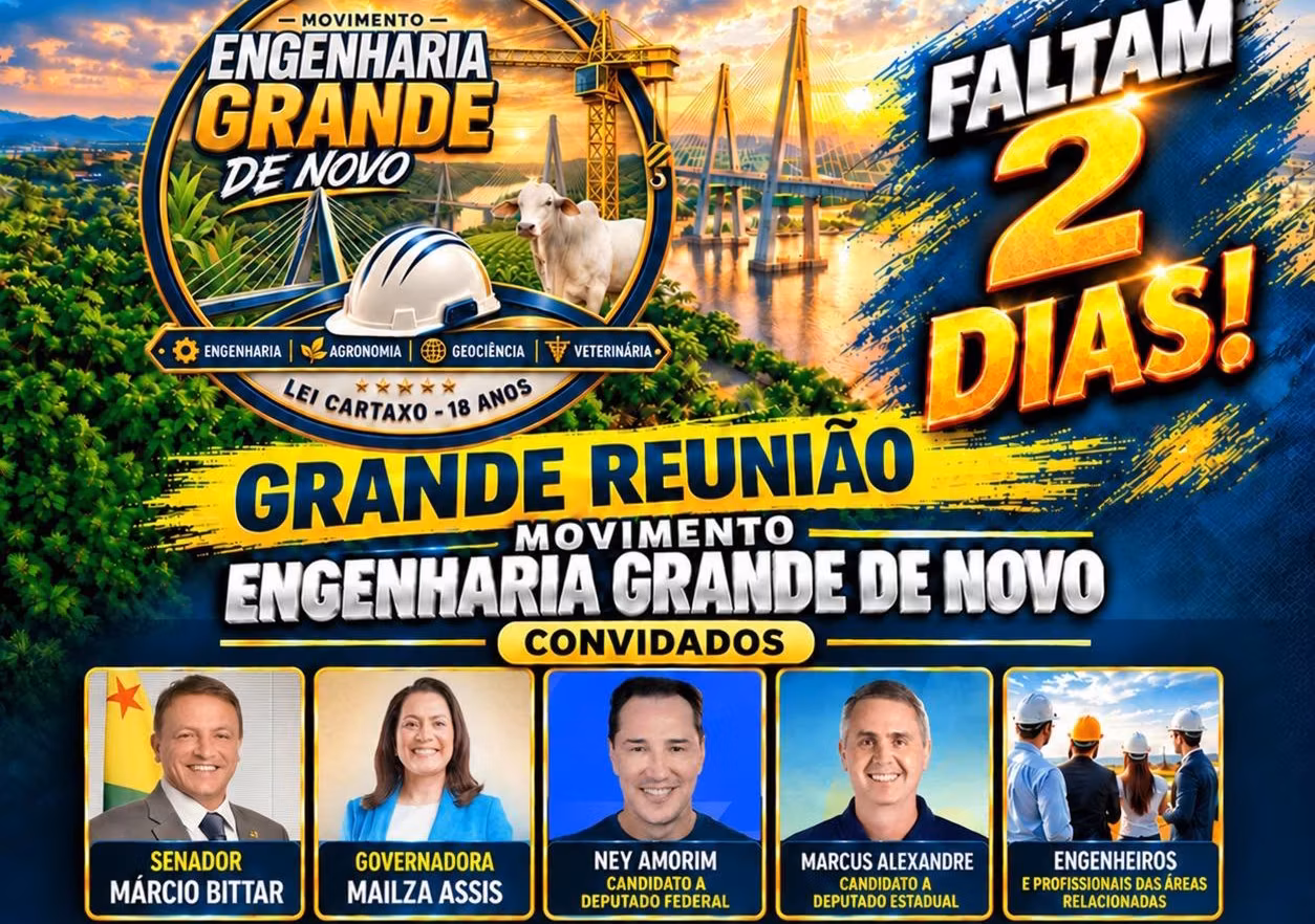 Engenheiros apresentam a candidatos plano para desenvolver o Acre até 2035