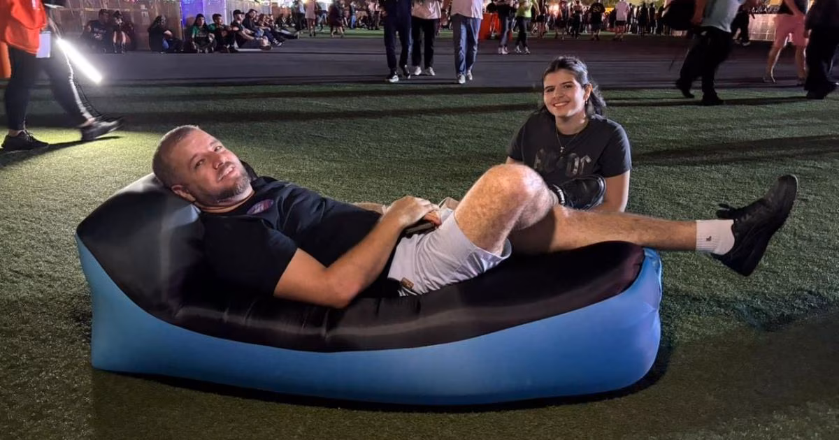 Perna quebrada e “sofá” improvisado: o que rolou no 1º dia do Rock in Rio