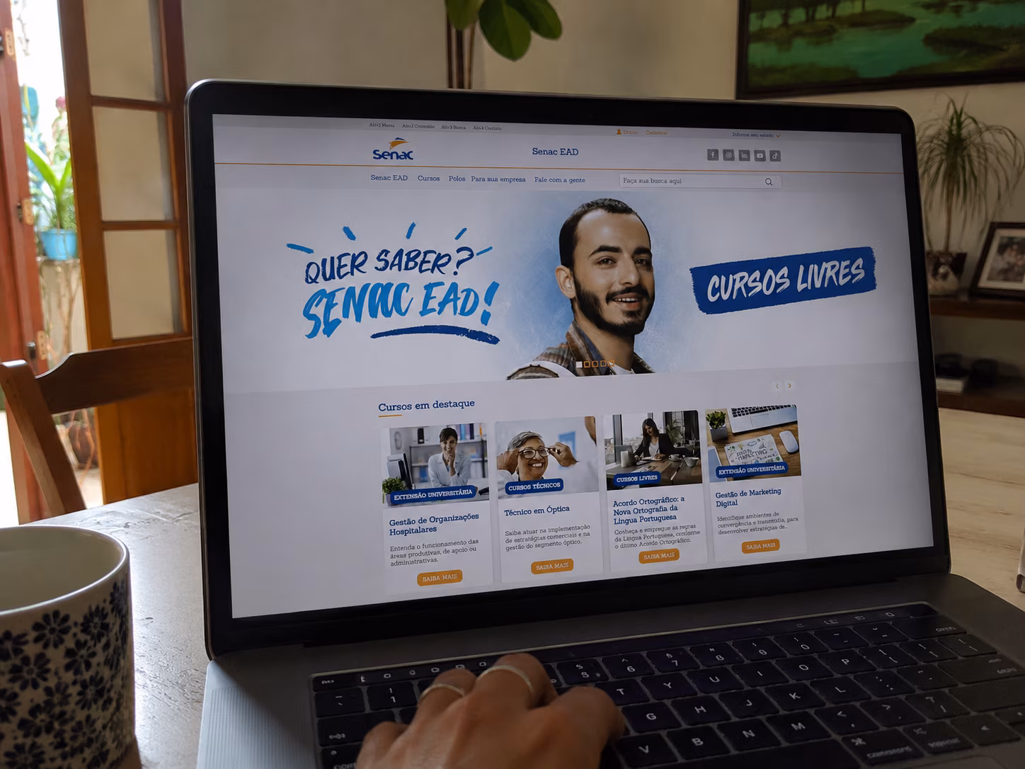 Senac EAD abre inscrições para cursos técnicos, graduação e pós-graduação