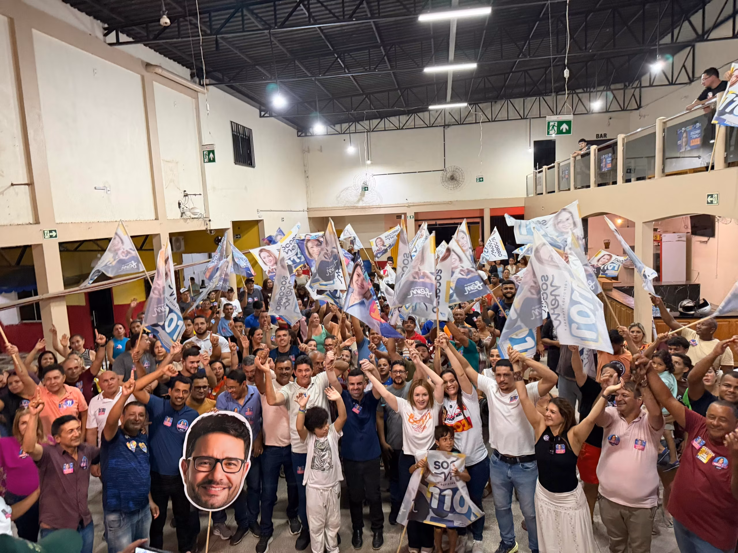 Socorro Neri reúne maior ato político do ano em Tarauacá