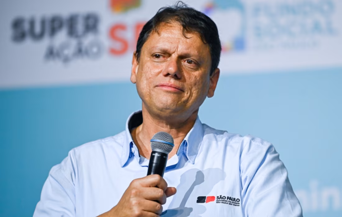 Relação com Milton Leite sempre foi institucional, diz Tarcísio de Freitas
