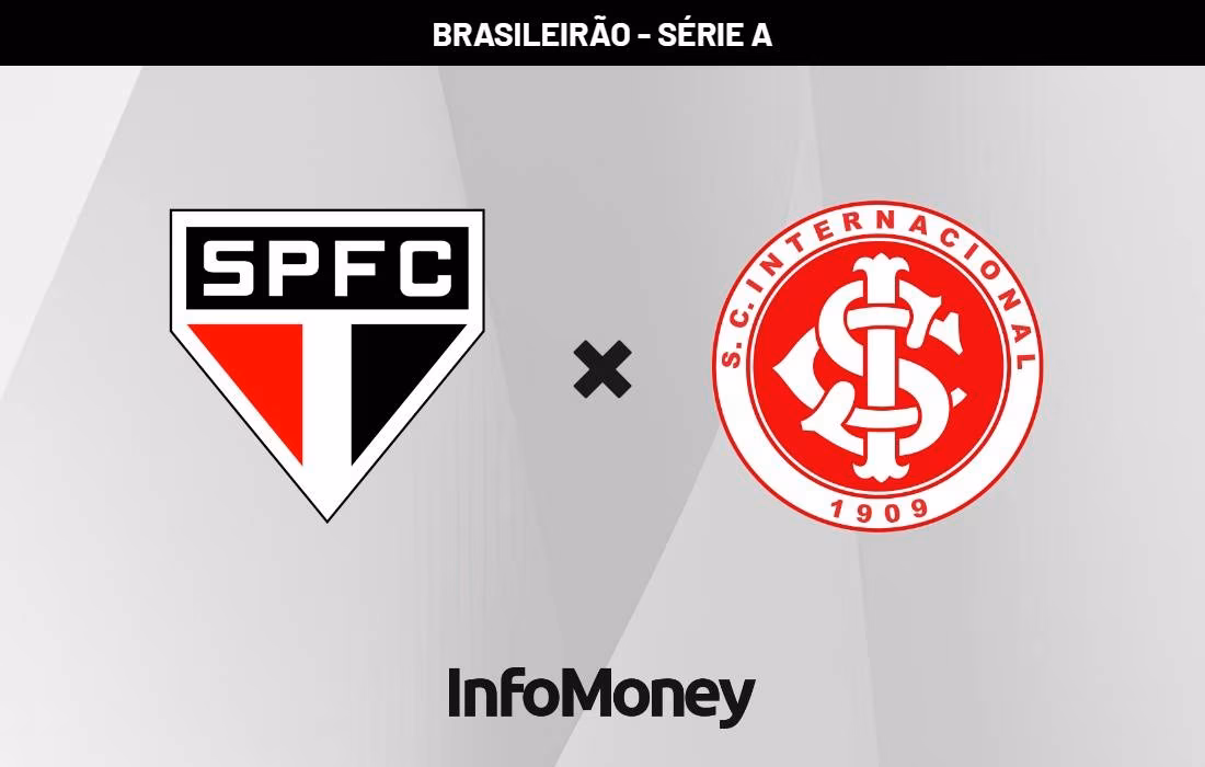 São Paulo x Internacional no Brasileirão: veja onde assistir