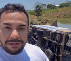 Empresário acreano desabafa após caminhão tombar na BR-364