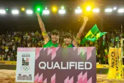 Brasil garante vagas no vôlei de praia para os Jogos Olímpicos de 2028